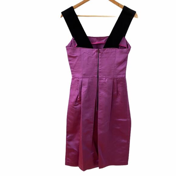 D&G Dolce & Gabbana Satin & Velvet Dress (IT 40 / US 4) - Picture 13 of 15